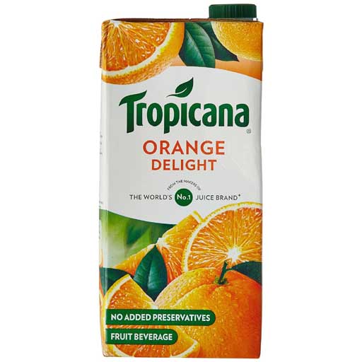 Tropicana Orange Delight Fruit Juice (1 Litre)